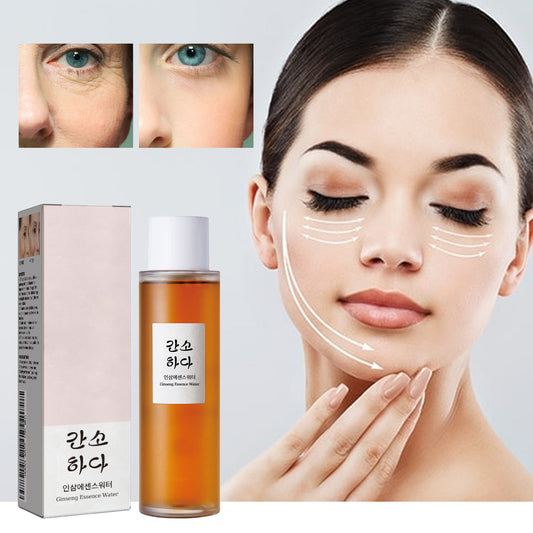 GDBadais Ginseng Essence Water: Brightens The Complexion, Moisturizes And Repairs Dull Skin, Lightens Fine Lines, And Anti-Wrinkle Serum