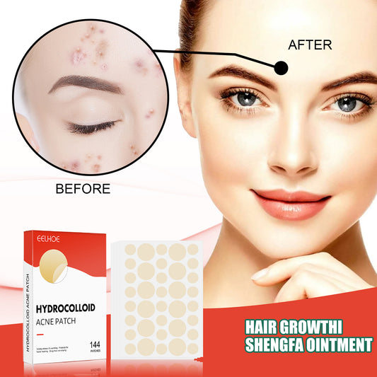 GDBadais Hydrocolloid Acne Patch Face Invisible Makeup Closed Mouth Acne Clear Acne Waterproof Breathable Facial Treatment