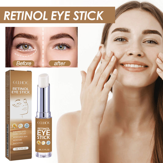 GDBadais Retinol Eye Cream Stick Reduces Eye Bags, Dark Circles And Wrinkles, Moisturizes And Tightenes The Skin Around The Eyes