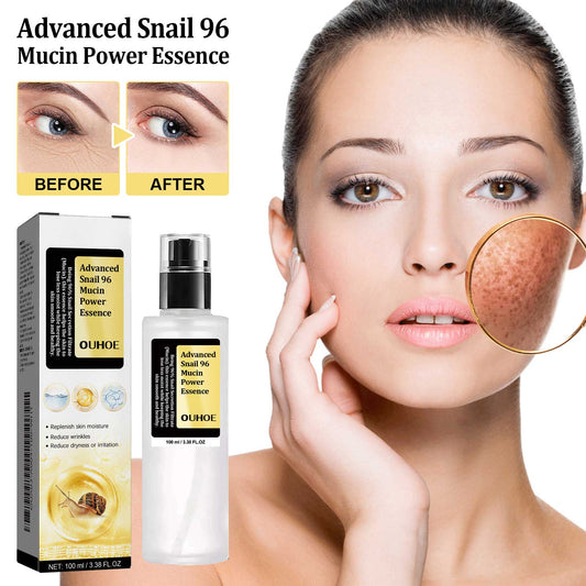 GDBadais Snail 96 Collagen Power Essence, Repair Skin Barrier Moisturizing And Fading Dark Spots Snail Essence