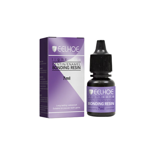 GDBadais Tooth Gem Decorative Glue, DIY Fashionable Jewelry Bonding Teeth Gems Light Cured Adhesive Glue