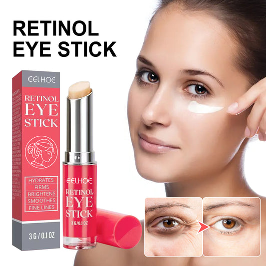 GDBadais Retinol Eye Cream Stick Firming Fine Lines Repair Eye Skin Tender Skin Moisturizing Eye Cream Around Eye Care