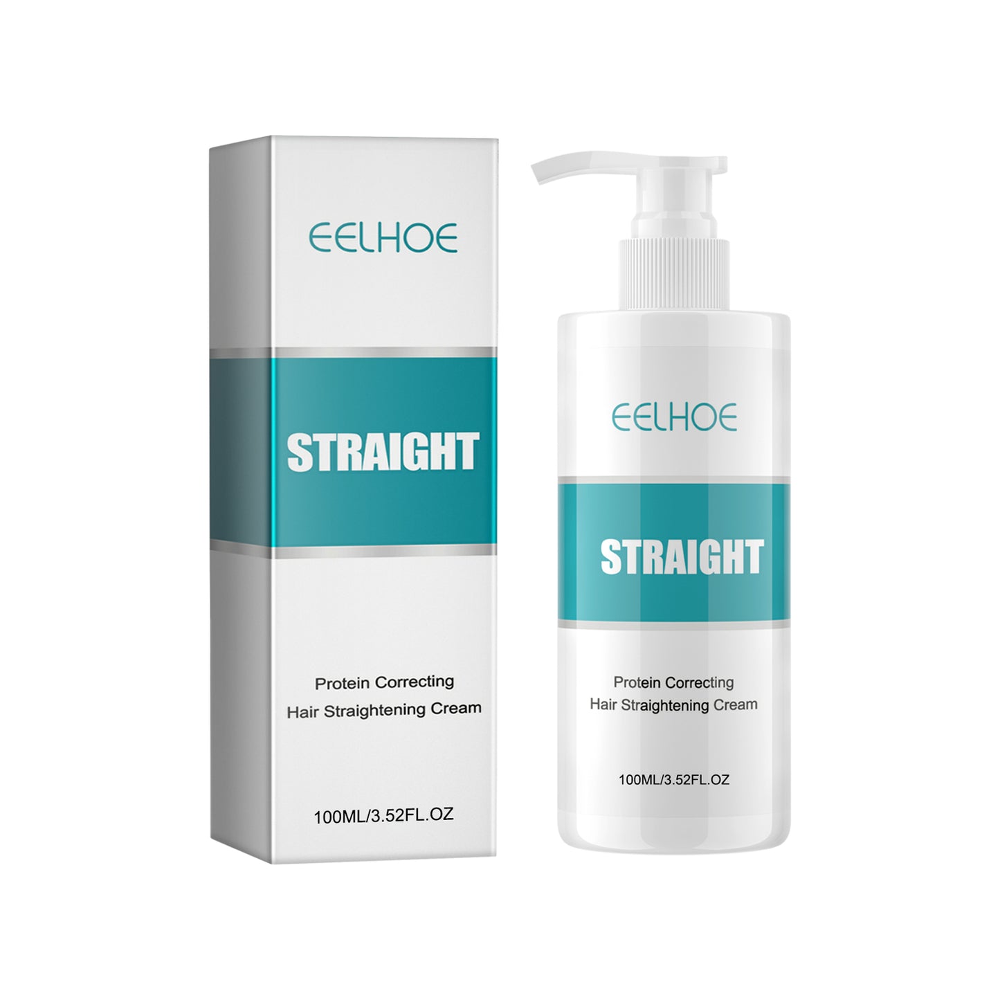 GDBadais Protein Correcting Hair Straightening Cream, Smoothing And Repairing Damaged Hair Smoothing Cream Without Straightening