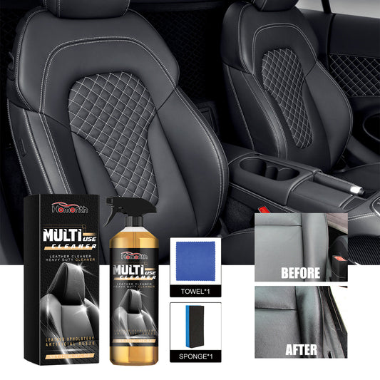 GDBadais Mult-Use Cleaner, Car Interior Leather Maintenance And Renovation Decontamination Cleaning Agent