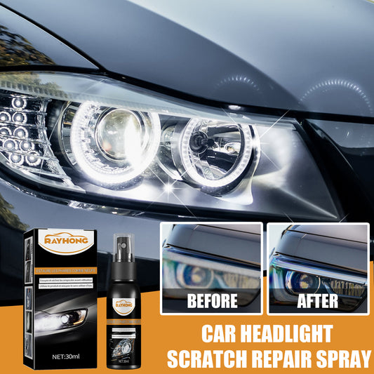 GDBadais Car Headlight Scratch Repair Spray, Reconditioning Spray For Headlamp Crystal Plated Vehicles