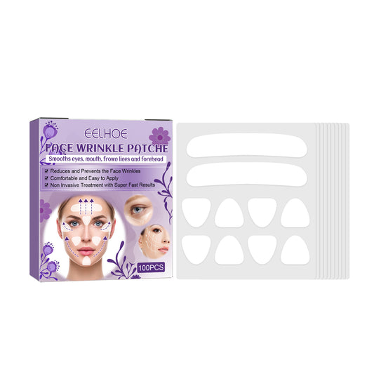 GDBadais Facial Wrinkle Patch, Droop Decree Line Lift Facial Skin Tightens Mouth Line Cheek Patch