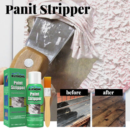 GDBadais Paint Remover, Auto Wheel Stripping Metal Surface Paint Remover Non-Trace Cleaning Paint Remover