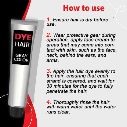 GDBadais Hair Conditioner Granny Grey Hair Conditioner Trend Hair Balm Easy To Color Long Lasting Mild Hair Without Damage
