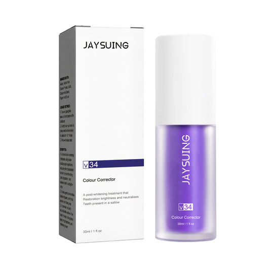 GDBadais V34 Purple Toothpaste, Cleaning Bad Breath Teeth Stains Beauty Whitening Tooth Care Toothpaste