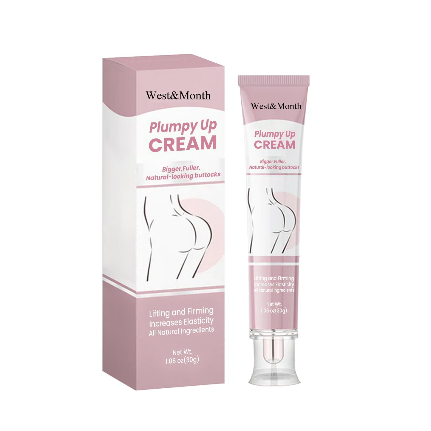 GDBadais Plumpy Up Cream, Massage Firming Moisturizing Beautiful Buttock Cream