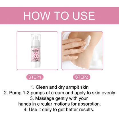 GDBadais Brightening Underarm Cream Lightening Dark Joints, Hands, Elbows And Armpits, Whitening Skin Moisturizing Cream