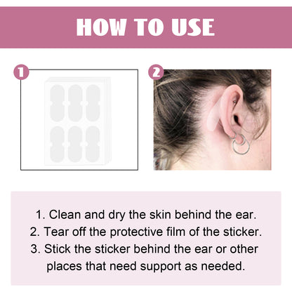 GDBadais Fairy Ear Mask Ear Mask Small Invisible Breathable Waterproof Corrective Ear Fix
