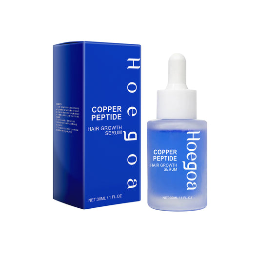 GDBadais Copper Peptide Hair Serum Nourishes Scalp, Nurses Roots, Restores Fluffy And Strong Hair