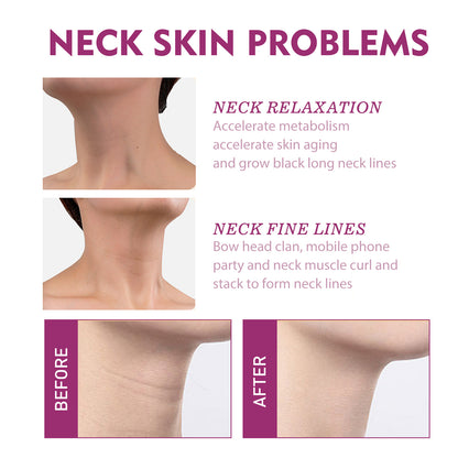 GDBadais Hydrolyzed Collagen Neck Cream, Fade Neck Lines Shaping Swan Neck Smooth White Neck Cream