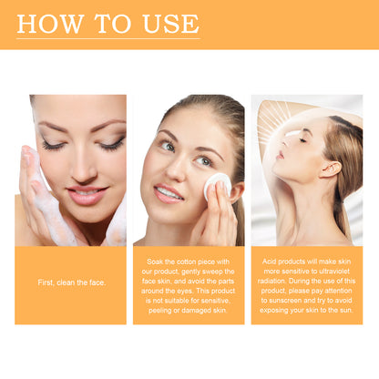 GDBadais Glycolic Acid 7% Toner, Remove Acne Lighten Acne Repair Acne Mark Moisturize Skin Toner