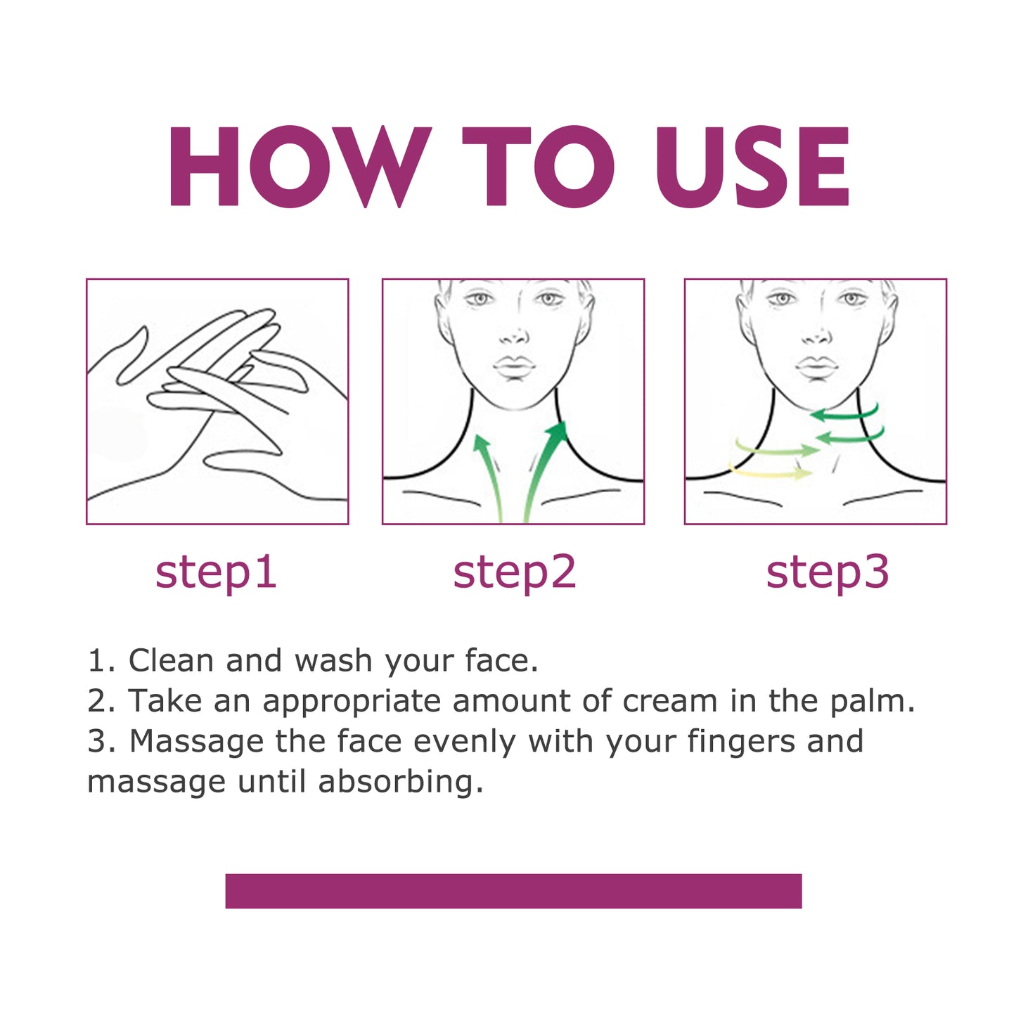 GDBadais Hydrolyzed Collagen Neck Cream, Fade Neck Lines Shaping Swan Neck Smooth White Neck Cream