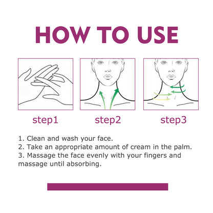 GDBadais Hydrolyzed Collagen Neck Cream, Fade Neck Lines Shaping Swan Neck Smooth White Neck Cream