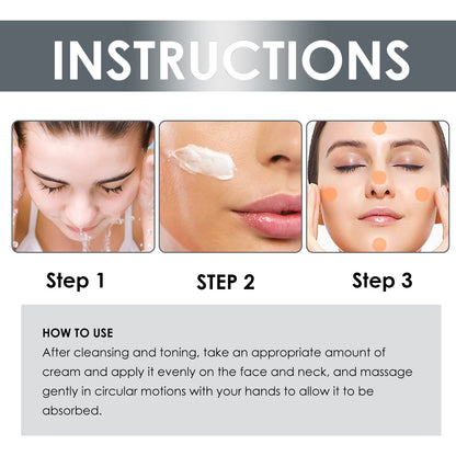 GDBadais Face Fine Line Whitening Cream, Firming Skin Repairing And Smoothing Fine Lines Delicate Pores Cream