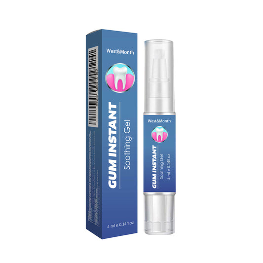 GDBadais Gum Instant Soothing Gel, Relieve Gums Swelling And Pain Clean Teeth Plaque Stains And Whiten Teeth Gel