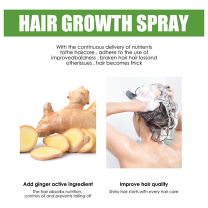 GDBadais Hair Care Solution Gently Nourishes And Massages Scalp, Moisturizes And Softens Hair Care Spray