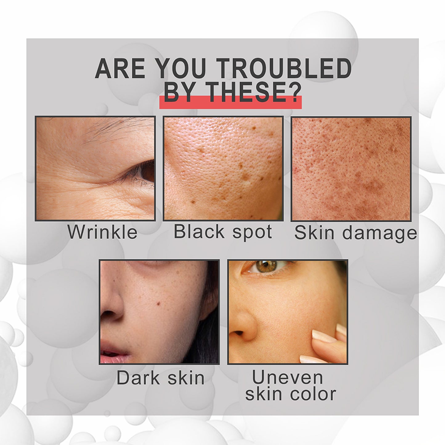 GDBadais Face Fine Line Whitening Cream, Firming Skin Repairing And Smoothing Fine Lines Delicate Pores Cream