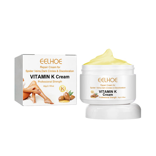 GDBadais Vitamin K Cream Skin Care For Sore And Swollen Legs Earthworm Leg Vein Massage Cream